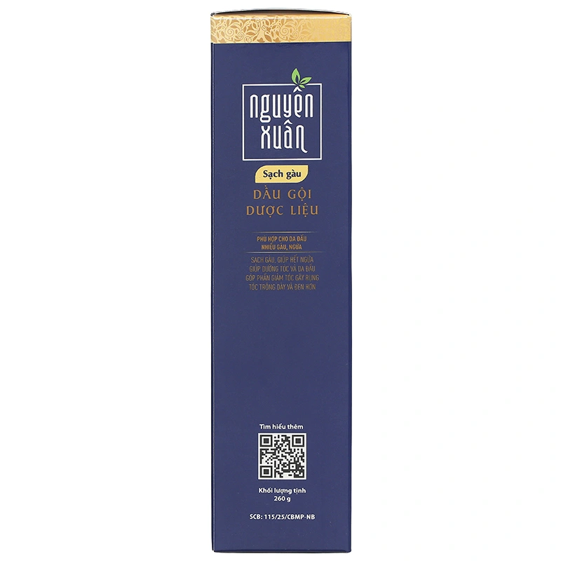 Dầu gội dược liệu Nguyên Xuân sạch gàu chai 250ml - 6